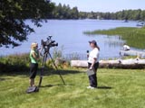 Marcia gives interview to Channel 12